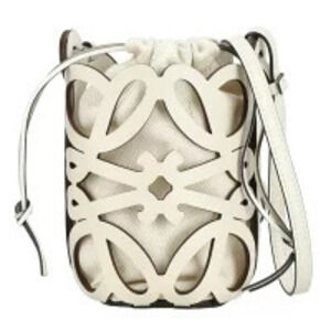 LOEWE Anagram Cutout Shoulder Clutch SA